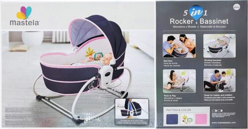 Mastela 5 in 1 Multifunctional Rocker and Bassinet 18Kg