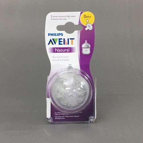 Philips Avent Natural Wide Neck Nipple - Double Pack