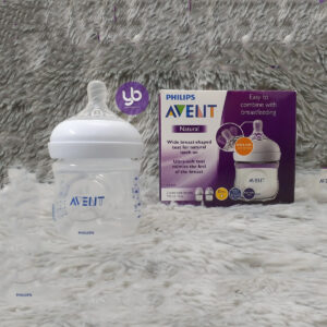 Philips Avent Natural Wide Neck PP Feeding Bottle (0+) - 125ml (Single)