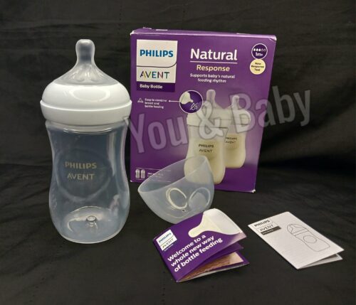 Philips Avent Natural Wide Neck PP Feeding Bottle - 260ml - Single