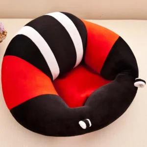 Baby Support Seat Sit Soft Chair Cushion Baby Learning Seat Children Sofa - Red