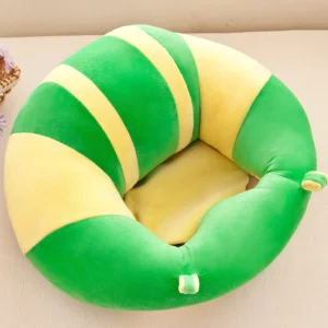 Baby Support Seat Sit Soft Chair Cushion Baby Learning Seat Children Sofa - Green