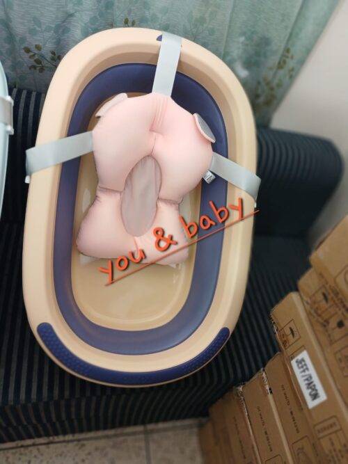 Rovco Multifunctional Folding Baby Bathtub with Bath Seat