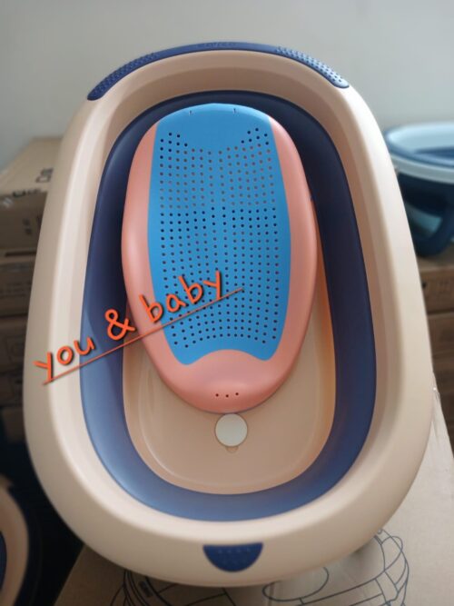Rovco Multifunctional Folding Baby Bathtub with Bath Seat