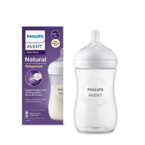 Philips Avent Natural Wide Neck PP Feeding Bottle - 260ml - Single