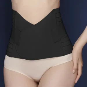 Free Size Abdomen Belt - Black