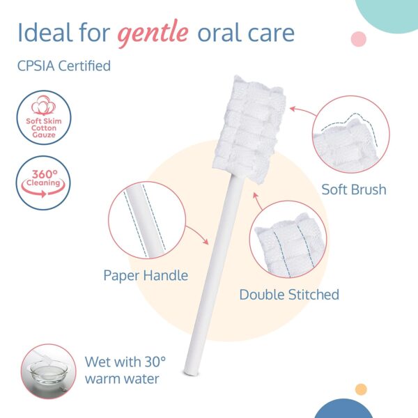 Oral Care Disposable Mouth Swabs