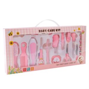 Baby Care Kit with Electric Nail Trimmer - Pink