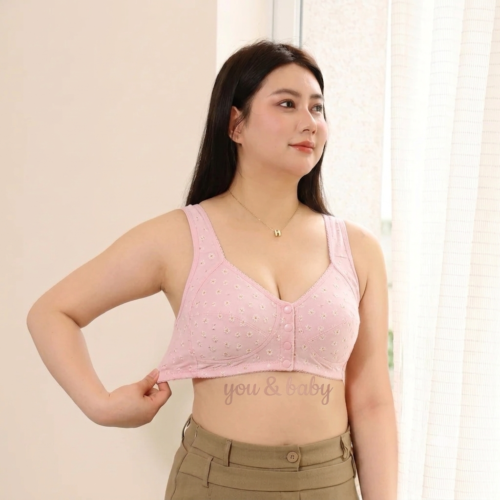 IMG_8365 Floral Cotton Comfort Bra ( Set of 3 ) Maternity Bras For Pregnancy And Breastfeeding