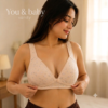 IMG_8366 Floral Cotton Comfort Bra ( Set of 3 ) Maternity Bras For Pregnancy And Breastfeeding